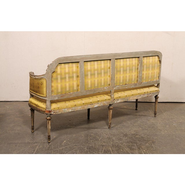 A Superb Late 18th C. Italian Sofa Bench For Sale In Atlanta - Image 6 of 11