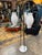 Floor Lamp With Tripod Arms and Opaline Glass Shades, 1950s For Sale - Image 9 of 14