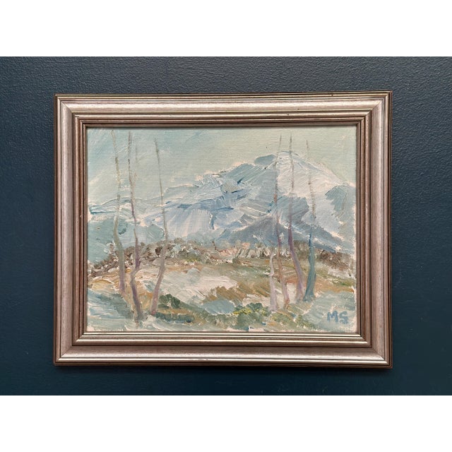 Maja Sjöberg, Nature Scene, 1950s, Oil on Canvas, Framed For Sale - Image 16 of 18