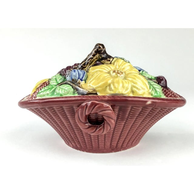 1950s Japan porcelain covered casserole. Small size so perfect for olives, celery, or tiny carrots. Add color and style to...