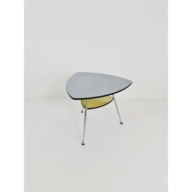Mid-Century German Tripod Coffee Table from Mauser Werke Waldeck, 1950s For Sale - Image 3 of 11