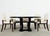 Dramatic lacquer ebonized round dining or center table designed by Ralph Lauren. Known as the "Basalt" center table...