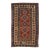 Antique Persian Shirvan Rust Wool Rug With Tribal Design For Sale