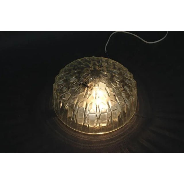 Silver Mid-Century Wall Light, Former Czechoslovakia, 1970s For Sale - Image 8 of 9