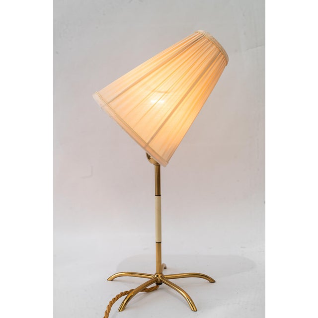 Table Lamp with Fabric Shade by Rupert Nikoll, Vienna, Austria, 1950s For Sale - Image 13 of 18