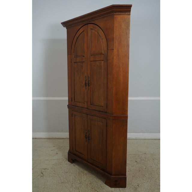 Age: Approx: 10 Years Old Details: Country Style Quality Construction Large Impressive Cabinet Raised Panel Doors Paint...