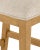 Boho Chic Currey & Company Santos Sea Sand Side Chair, Liller Malt For Sale - Image 3 of 9