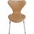 Vintage Seven Chairs in Light Anilin Leather by Arne Jacobsen, 2000s, Set of 8 For Sale - Image 10 of 18