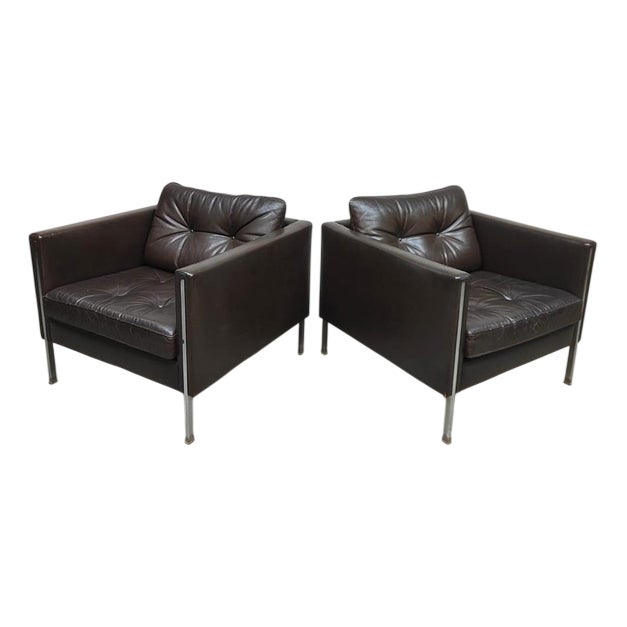 Vintage Dutch 442 Lounge Chairs by Pierre Paulin for Artifort, 1960s, Set of 2 For Sale