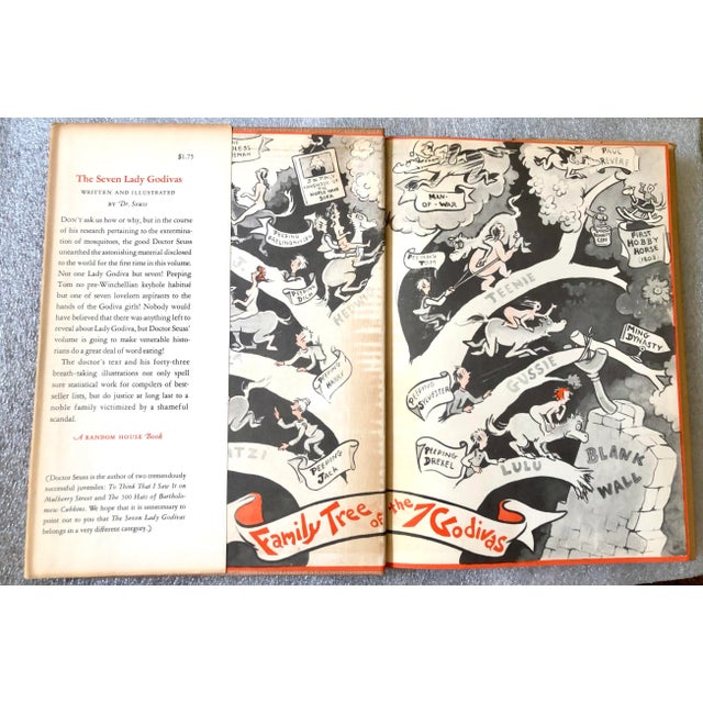 Illustration Dr. Seuss Book the Seven Lady Godivas, 1st Ed. 1939 For Sale - Image 3 of 13