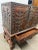 Brown Late 20th Century Vintage Tudor Style Wood and Iron Trunk on Stand For Sale - Image 8 of 12