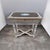 A charming coffee table hand-painted in Rome by a team of painters and lacquerers. The landscapes on the top are...