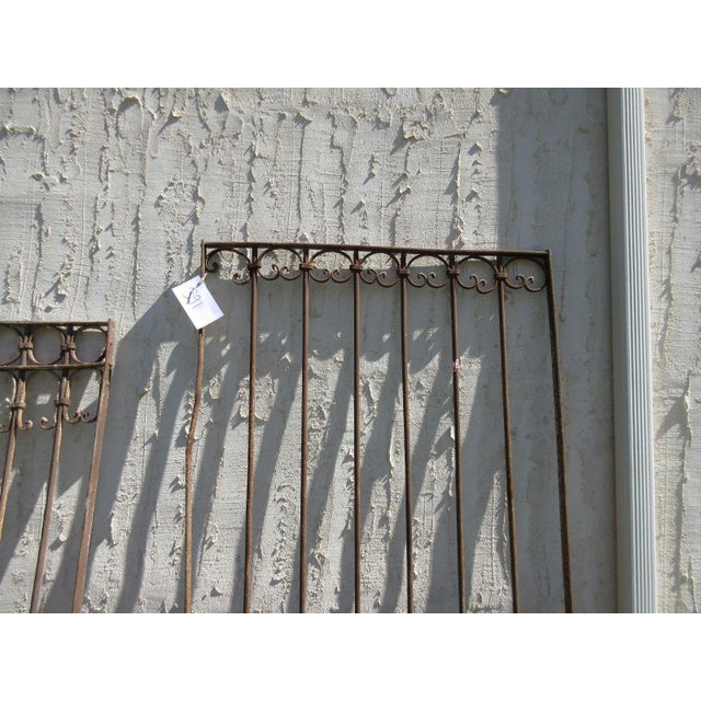Victorian Antique Victorian Iron Gate For Sale - Image 3 of 6
