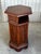 Tan 20th Century Hexagonal Side Table in Mahogany Wood, 1950s For Sale - Image 8 of 18