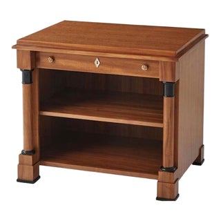 Theodore Alexander French Empire Style Mahogany Josef Nightstand For Sale