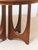 Burnt Umber Brasilia Vintage Mid Century Dining Table For Sale - Image 8 of 10