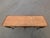 Mid 20th Century Burl Wood and Cherry Queen Anne Sofa/Console Table Attributed to Baker Furniture For Sale - Image 12 of 14