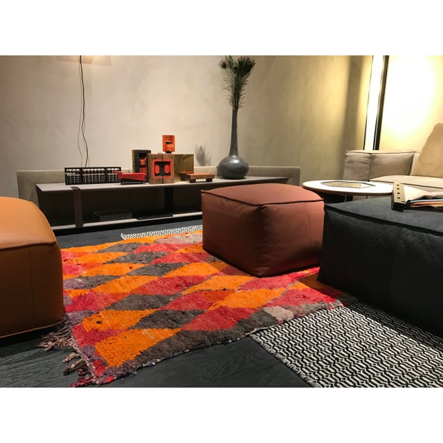 Talsent Berber rugs constitute a rare category among Berber carpets. They are usually of old manufacture; they were made...