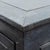 Black Restoration Hardware Zinc Three Drawer Nightstand For Sale - Image 8 of 11