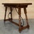 20th Century Spanish Console Fold Out Farm Table with Wood Stretcher For Sale - Image 4 of 18