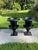 Metal Late 20th Century Cast Iron Haddo House Urns - A Pair For Sale - Image 7 of 13