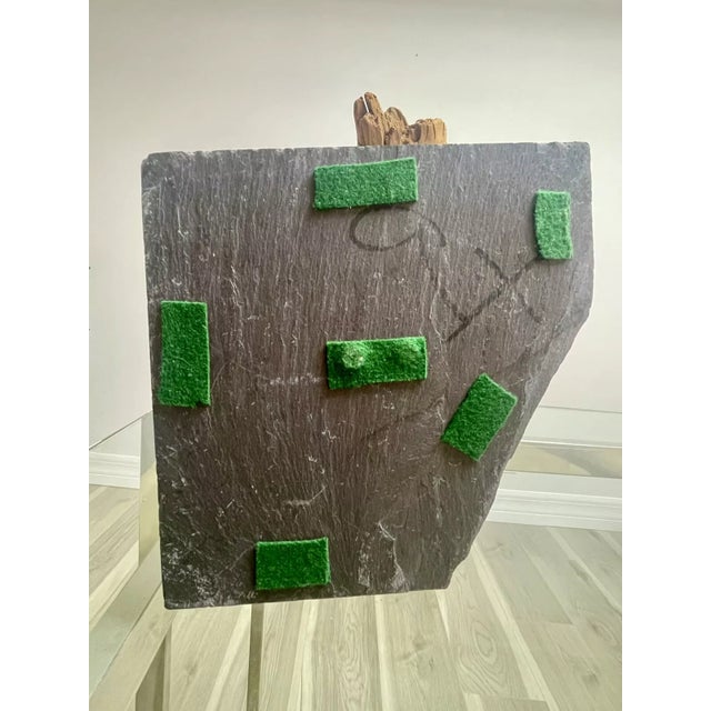 Brown Vintage Driftwood Tabletop Abstract Sculpture 70s Organic Natural Art Decor 17” For Sale - Image 8 of 8