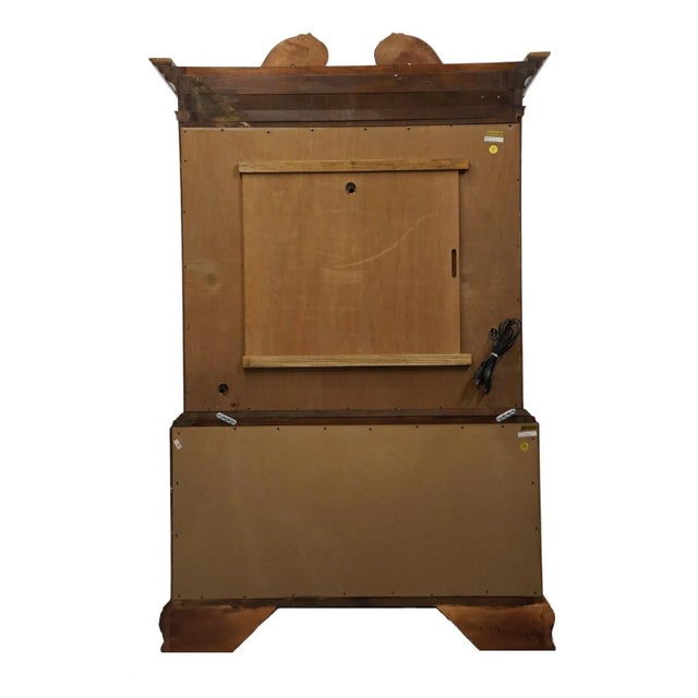 Universal Furniture Banded Mahogany Biedermeier Traditional Victorian Style 54" Tv Media Armoire 609165 For Sale - Image 12 of 13