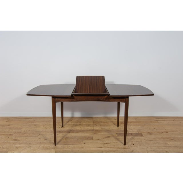 Wood Mid-Century Mahogany Extending Dining Table by White & Newton, United Kingdom, 1960s For Sale - Image 7 of 18