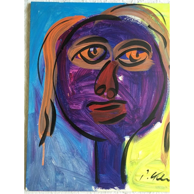 Abstract Expressionism Abstract Painting by Peter Keil For Sale - Image 3 of 8