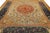 19th Century Antique Indian Agra Hunting Rug With Persian Calligraphy Border For Sale - Image 9 of 11