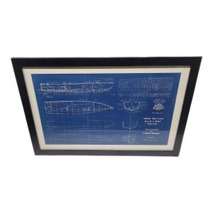 Boat Blueprint of the Runabout "Vamoose" from Motor Boating Publications