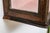 Small Antique Mahogany Wall-Hanging Vitrine Display Cabinet For Sale In New York - Image 6 of 11