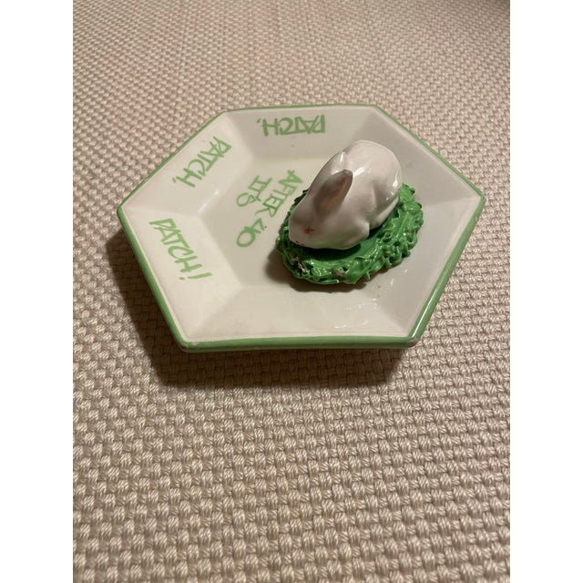 Vintage Mane Bunny Dish For Sale In New York - Image 6 of 6