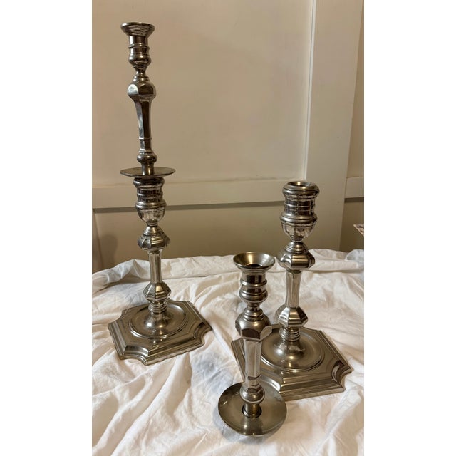 Chelsea House Inc Vintage 1984 Chelsea House Candle Holders For Sale - Image 4 of 5