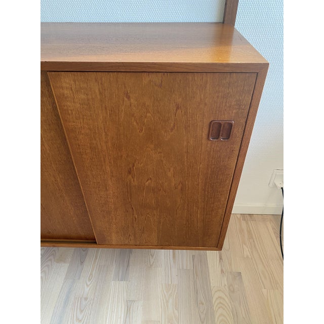 Danish Modular Wall Unit in Teak by Poul Cadovius, 1960s, Set of 14 For Sale - Image 17 of 18