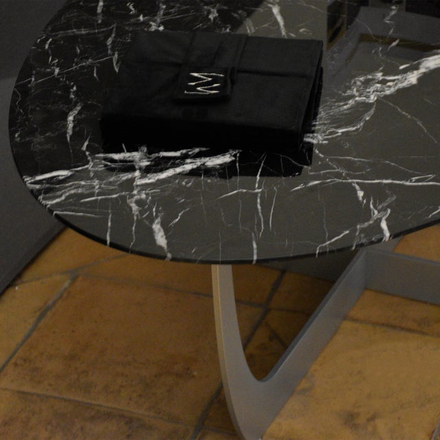 Valentine Oval Coffee Table by William Mulas For Sale - Image 4 of 5