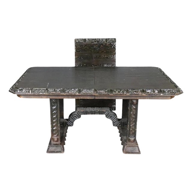 Mid 20th Century Attributed to Witco Dining Table by William Westenhaven For Sale