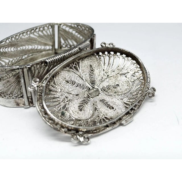 1960s Postmodern Polish Silver Pill Container, 1960s For Sale - Image 5 of 9