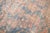 An early 20th-century Persian Sarouk rug. Seafoam Green background with a terracotta border. Pink and turqoise accent...