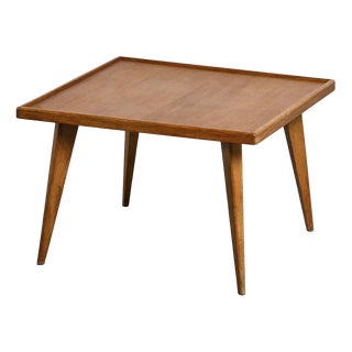 Coffee Table with Tapered Legs, France, 1955 For Sale