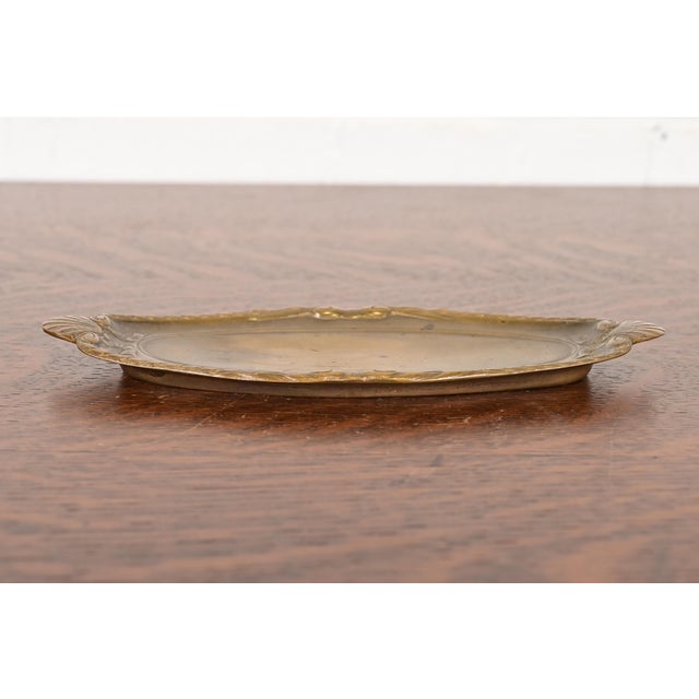 Tiffany Studios Tiffany Studios New York Bronze Louis XVI Pen Tray For Sale - Image 4 of 10