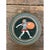 Vintage Painted Metal Plate With Greek Warrior For Sale - Image 12 of 12