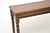 Brown Vintage Georgian Style Leather Top Console Table, 1950 For Sale - Image 8 of 13