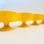 Glass Mid 20th Century Mid Century Modern Yellow Milk Glass Coupes by Federal Glass - Set of 5 For Sale - Image 7 of 13