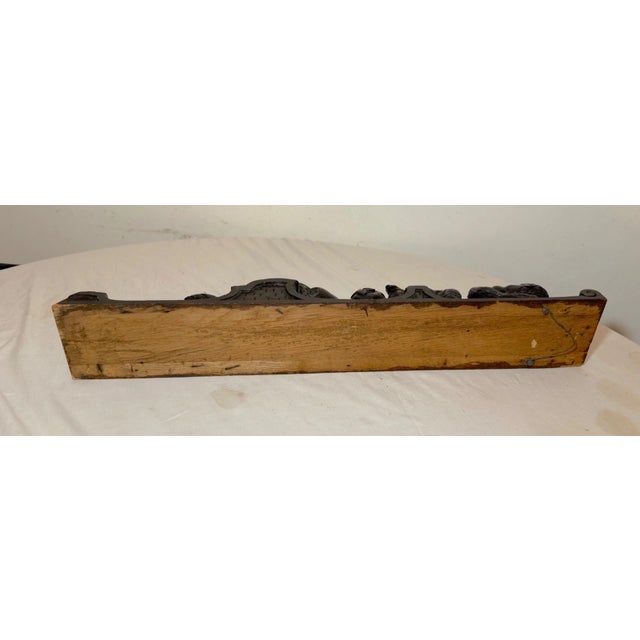 Large Antique 1800's Figural Monkey Sculpture Architectural Salvage Wall Statue For Sale - Image 14 of 15