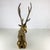 Rare Vintage Sarreid Brass Recumbent Stag Deer Sculpture Hollywood Regency MCM For Sale - Image 9 of 9
