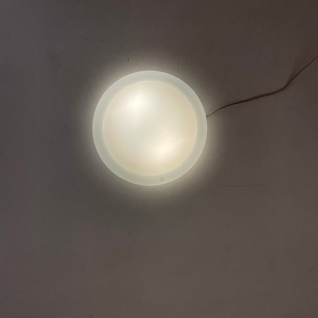 Opaline Ceiling Lamp from Peill & Putzler, Germany, 1980s For Sale - Image 4 of 9