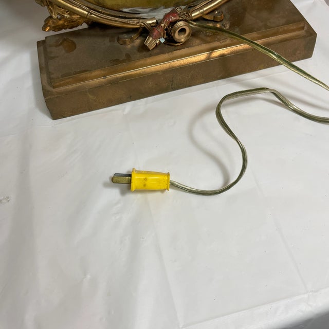 Metal 1940s Gilt Bronze Candelabras - a Pair For Sale - Image 7 of 13