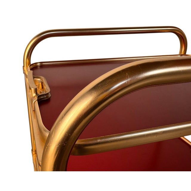 Mid 20th Century Lumium Bar Trolley – British Made For Sale In Austin - Image 6 of 18