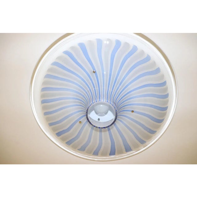 Late 20th Century Mid-Century Murano Modern Ceiling Lamp For Sale - Image 5 of 13